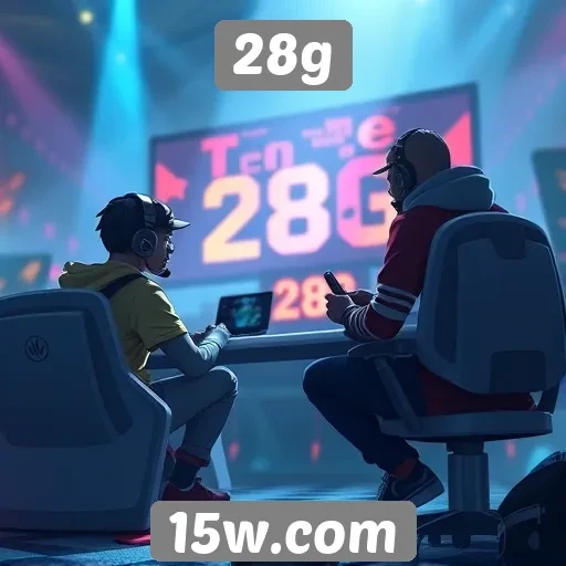 Como o 28g se destaca na indústria de jogos